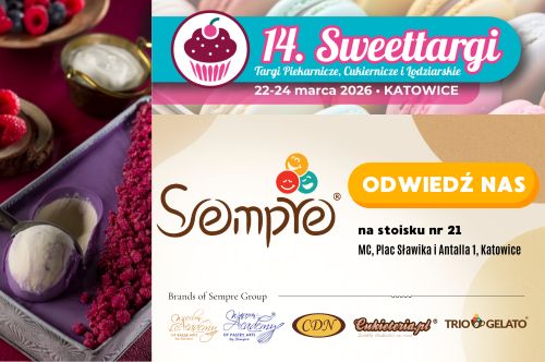 SweetTARGi 2026 w Katowicach – odwiedź stoisko Sempre Group i poznaj nowości na sezon